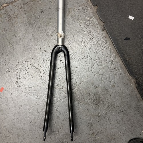 Fuji carbon road fork - carbon,