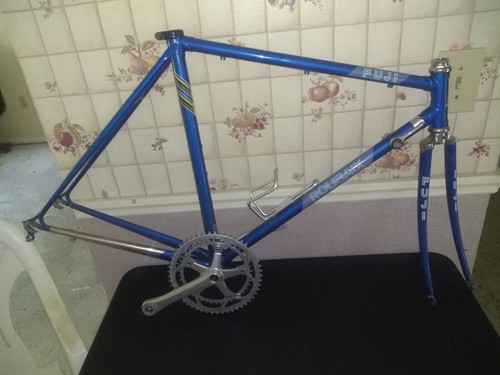 Fuji road bike - frame, and