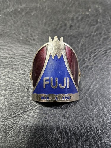 Vintage fuji headbadge made - fuji,